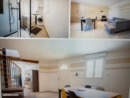 maison de ville a louer en meuble