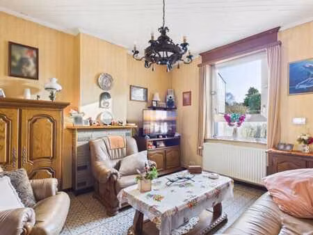 viager occupe - grace-hollogne - maison 3 façades