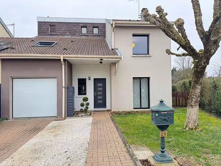 maison - 6 pièces - jardin - garage - belleville sur meuse