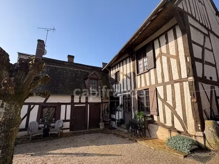 maison de charme - colombages - dpe b - 5 pièces - fort potentiel