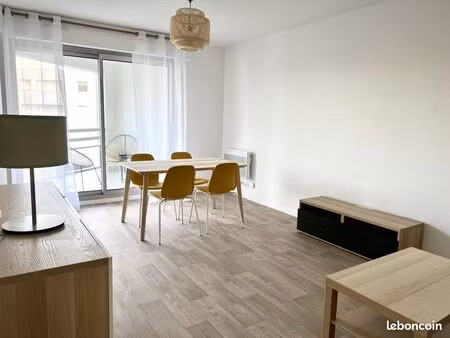a louer - appartement meublé t2 de 47 m² avec place de parking - mérignac mondésir