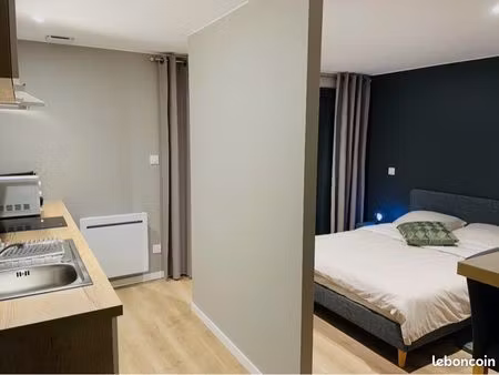 appartement t1 25m2  cosy  meublé  terrasse  état neuf