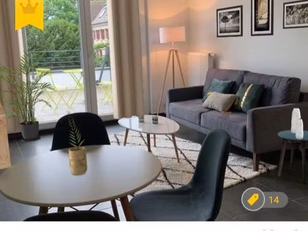 appartement f2 moderne + parking privé