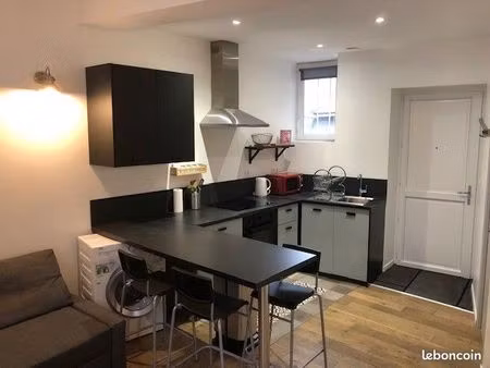 studio meublé 25m² orléans centre  quartier bourgogne–république
