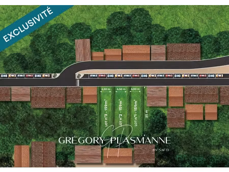 vente terrain 159 m² à flassans-sur-issole (83340)  65 000 €