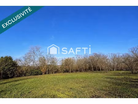 vente terrain 518 m² à la lande-de-fronsac (33240)  70 000 €