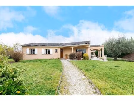 verfeil - maison t4/t5 de 133 m²  plain pied  parcelle piscinable de 1 000 m²  dpe c
