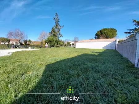vente terrain 513 m² à le chay (17600)  84 000 €