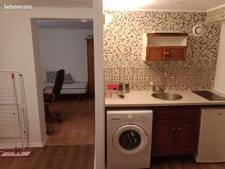 studio tout equipé + internet