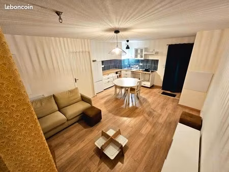 t2 meublé lumineux avec balcon & parking – résidence calme borderouge