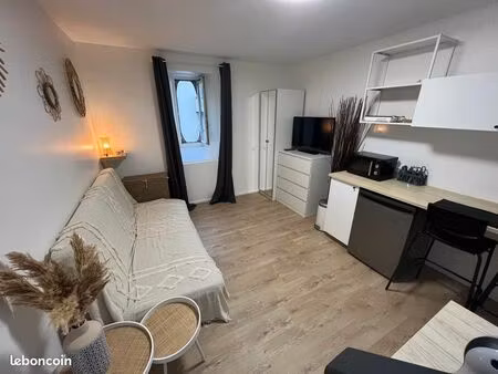 studio meublé hyper centre ville reims