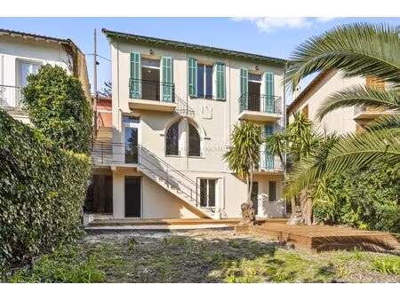 cannes montfleury - villa bourgeoise 5 chambres - jardin et terrasse