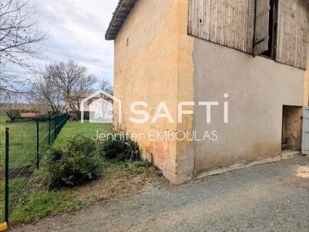 vente immeuble 80 m² tabanac (33550)