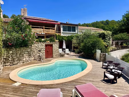 grande maison familiale  piscine  sans vis-à-vis  pierrevert
