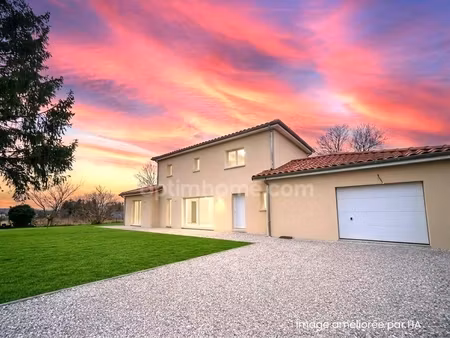 genay (69) à vendre maison individuelle 2025 de 128 m²  4 chambres dont suite parentale rd