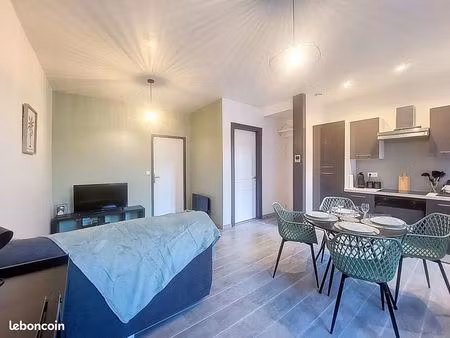 f2 meublé 45m² – rdc – terrasse 15m² – nancy iii maisons