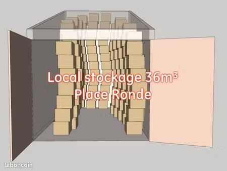 local stockage 36m3 place ronde montchat lyon 3