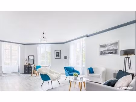 location meublée t3 lumineux - hyper centre de la roche/yon