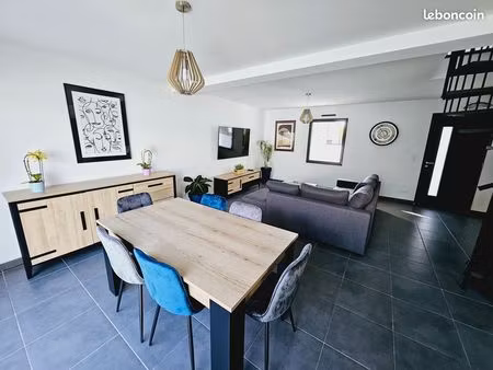 maison individuelle meublée rouen droite 4 chambres