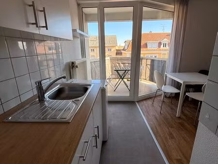 studio meublé 31 m² avec balcon – dornach