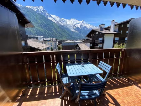 location meublée appartement 1 pièce 20 m² à chamonix-mont-blanc (74400)  1 050 €