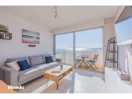 appartement t2 – 1ère ligne-vue mer – 34 m²