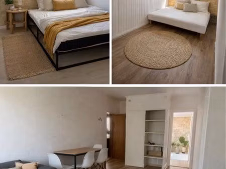 appartement rénové dans résidence calme avec parc