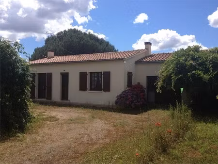 secteur mareuil sur lay et a 5 minutes de lucon seulement adorable maison de plain pied su