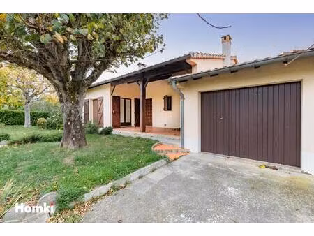 maison t5 de 110m² sur terrain de 648 m² avec sous-sol sur flourens 31130