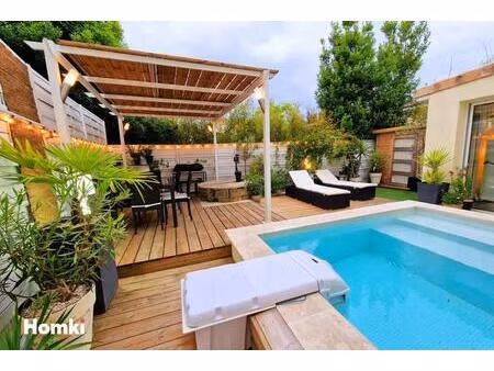 maison t4 lumineuse de 78m² avec jardin et piscine au cœur de mérignac