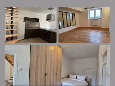 appartement meublé 70m2 - t3 avec mezzanine