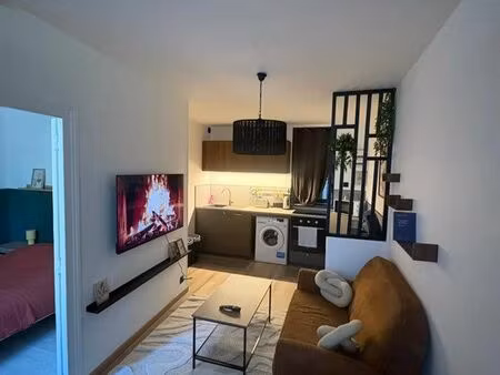 t2 rénové 30 m2 (bail de mobilité)  tout équipé  clé en main - charges incluses