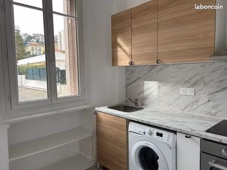 3 pièces non meublés nice centre