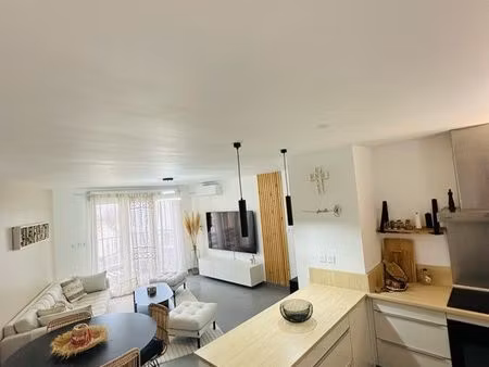 appartement t3 meublé 56 m² – terrasse – parking – résidence sécurisée