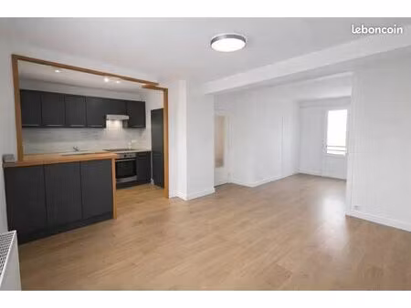 t3 bis lumineux 63 m² avec balcon et cave - roanne