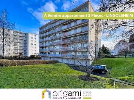 appartement 3p à lingolsheim