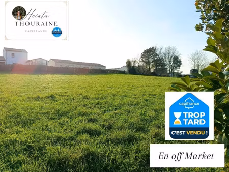 terrain à vendre saint martin de saint maixent 1006m2 33 500€