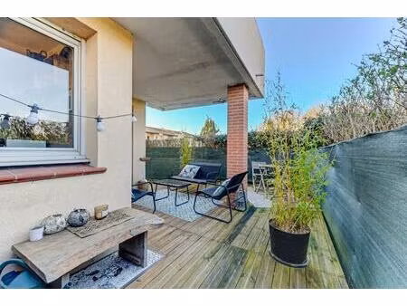 t3 avec belle terrasse - st jory