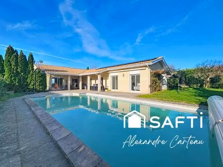 maison 4 chambres avec piscine