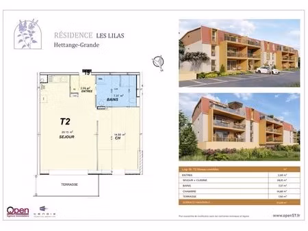 en vente appartement 53 09 m² – 210 000 € |hettange-grande