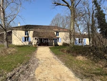 maison de campagne avec piscine et grande parcelle
