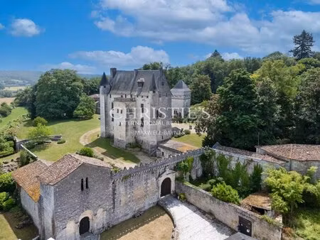 historic listed château with romanesque chapel  outbuildings and over 56 hectares of land 