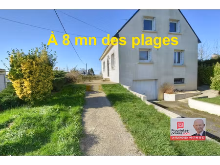 maison 5 chambres sur 1200 m2 à 8 mn des plages
