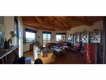 belle maison avec chalet vue pyrénées à tieste-uragnoux