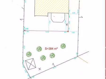 vente terrain à guérande (44350) : à vendre / 384m² guérande