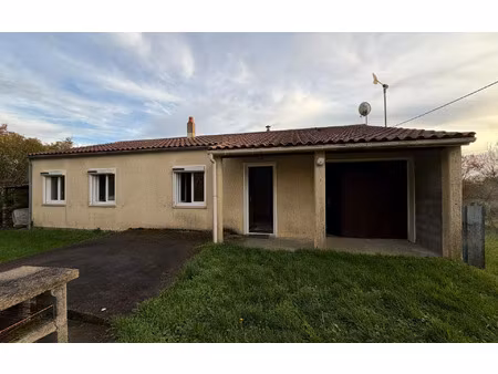 maison asnières-la-giraud m² t-4 à vendre  139 100 €
