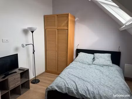 jolie studio lumineux et meublé