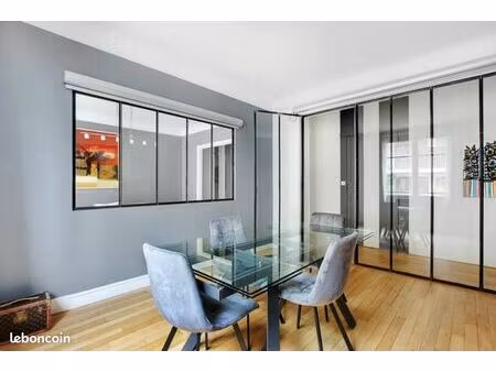 appartement meublé 2 pièces 67 m² paris 15 (rue du commerce) esprit loft