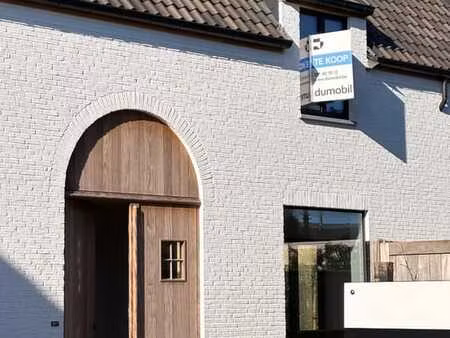 charmante nieuwbouwvilla met duurzame technieken