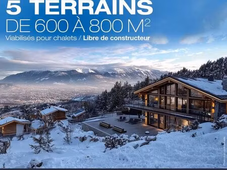 terrain constructible à chamrousse